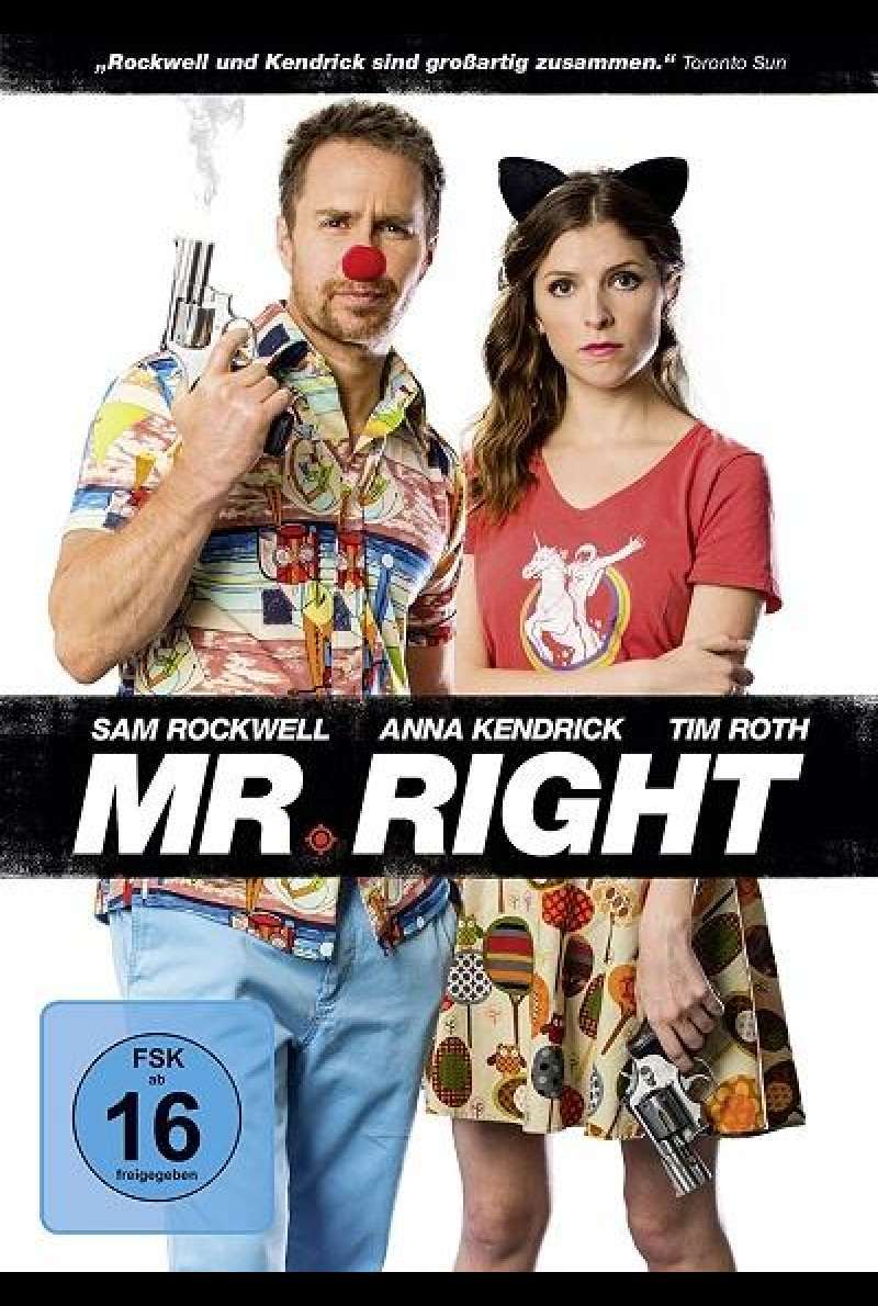 Mr. Right - DVD-Cover