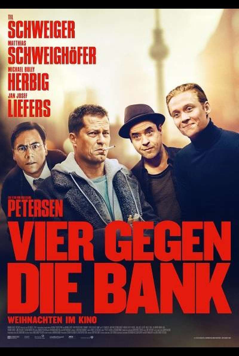 Vier gegen die Bank - Filmplakat