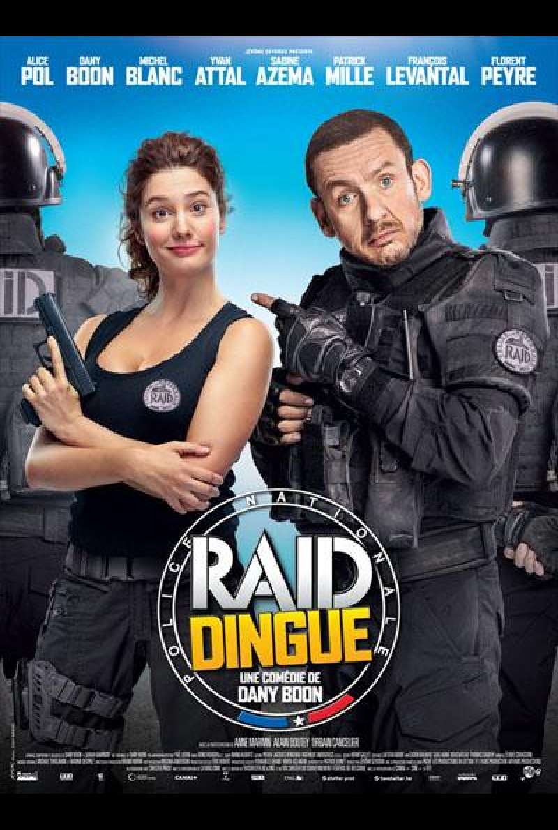 Raid Dingue von Dany Boon - Filmplakat (FR)