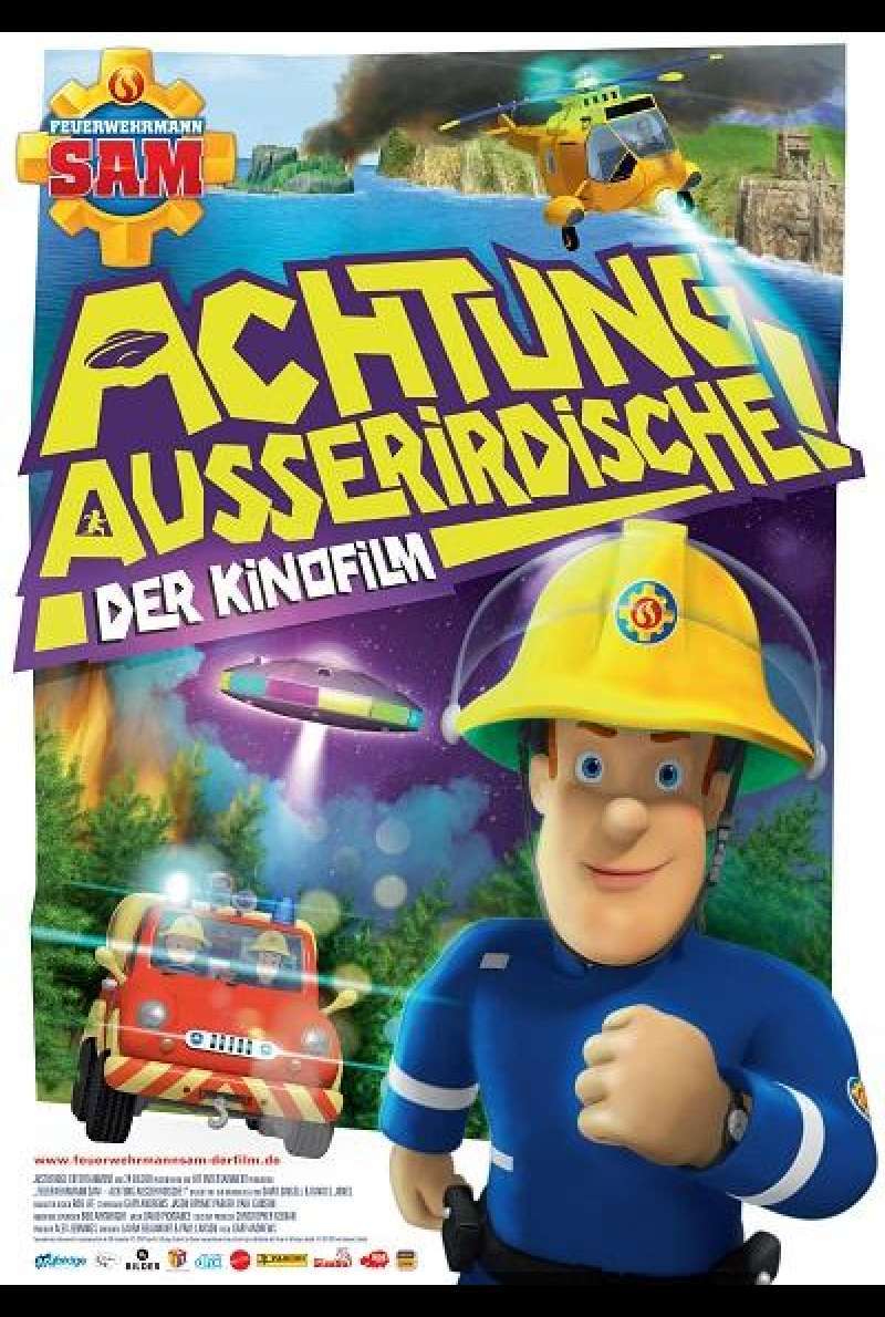 Feuerwehrmann Sam - Achtung Ausserirdische! - Filmplakat