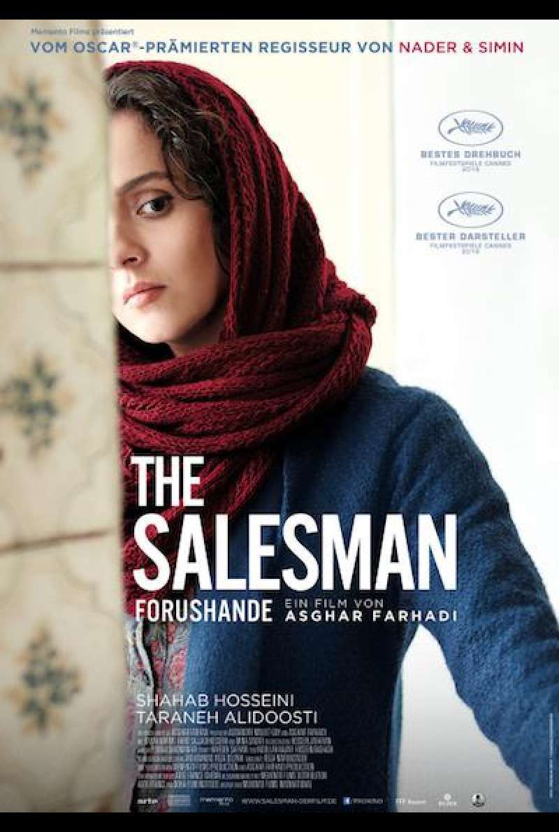 The Salesman von Asghar Farhadi - Filmplakat