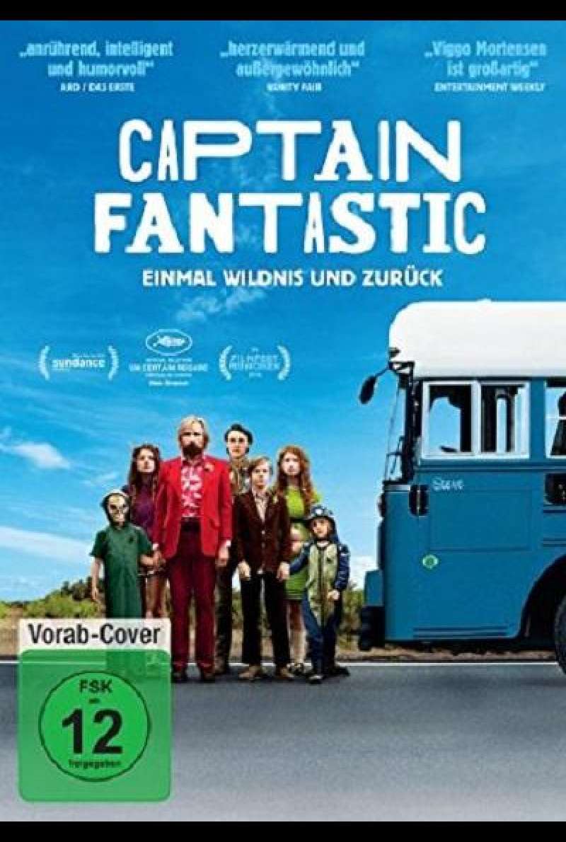 Captain Fantastic - Einmal Wildnis und zurück - DVD-Cover