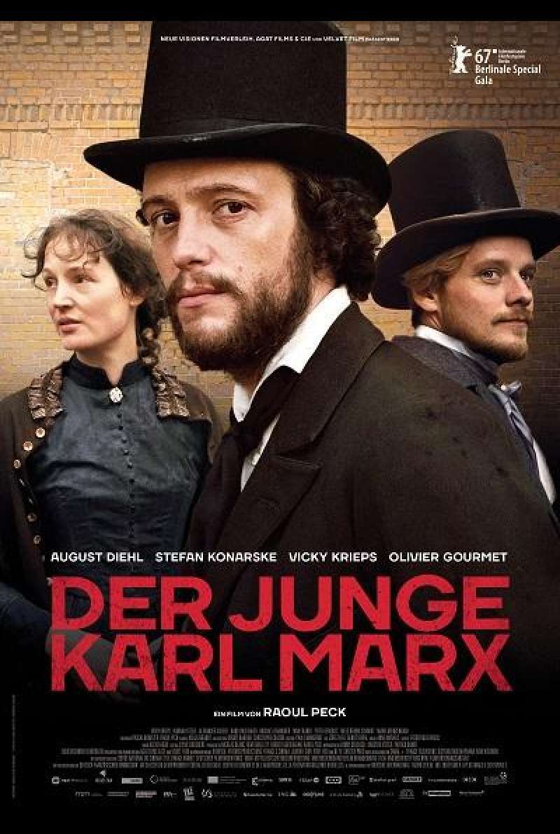 Der junge Karl Marx - Filmplakat