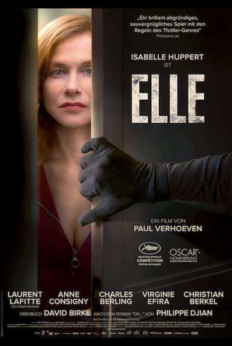Elle von Paul Verhoeven - Filmplakat