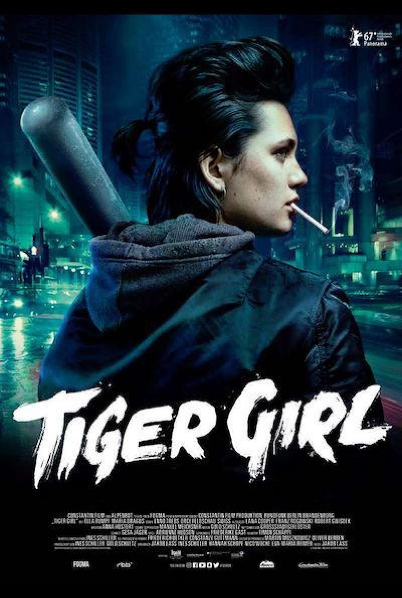 Tiger Girl von Jakob Lass - Filmplakat