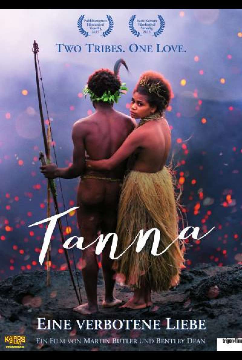 Tanna - Eine verbotene Liebe von Martin Butler und Bentley Dean - Filmplakat