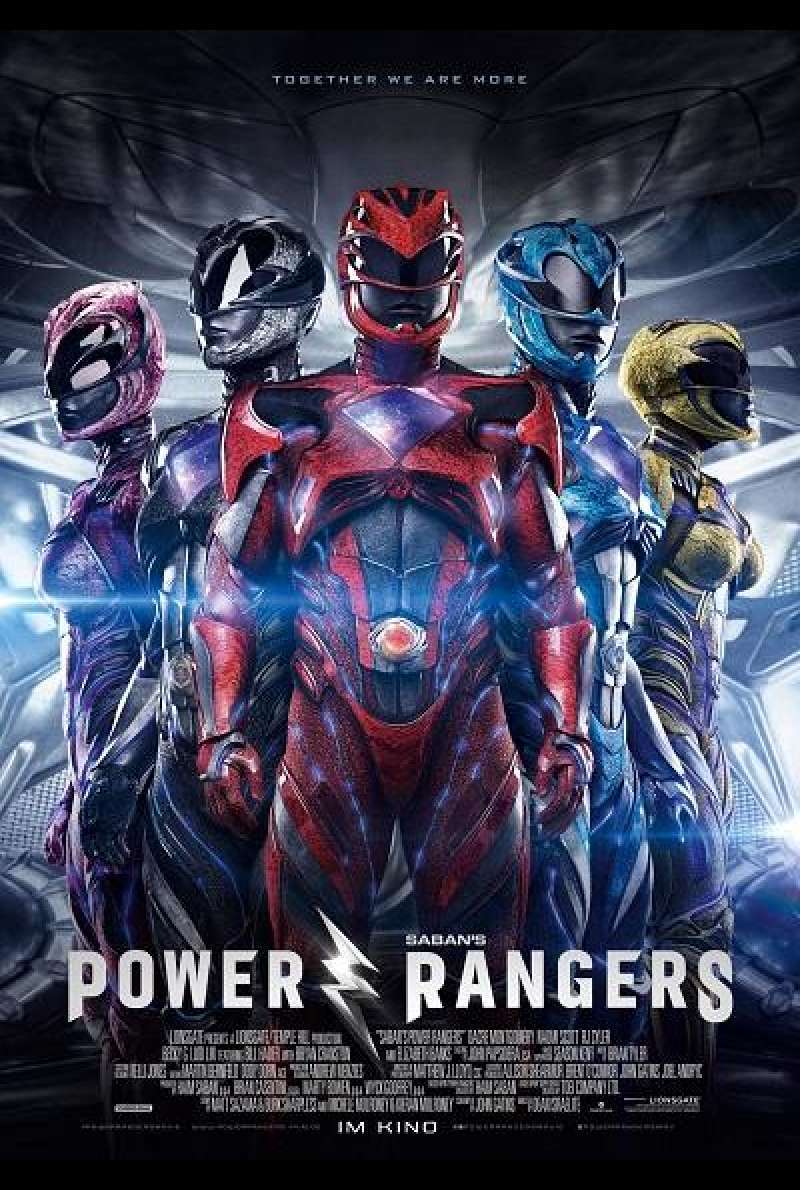 Power Rangers - Filmplakat