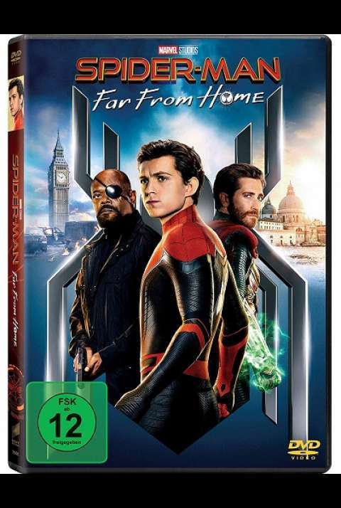 Spider-Man: Far From Home - DVD-Cover