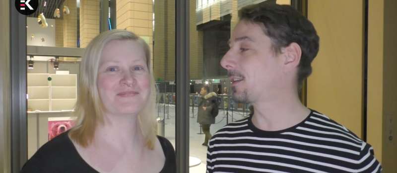Beatrice Behn und Joachim Kurz im Berlinale-Vlog