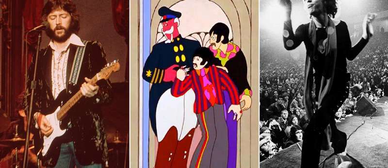 "The Band", "Yellow Submarine" und "Gimme Shelter"
