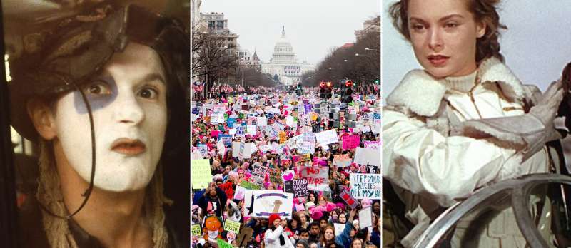 Letztes aus der DaDaEr/Women's March 2017 in Washington D.C./Düsenjäger