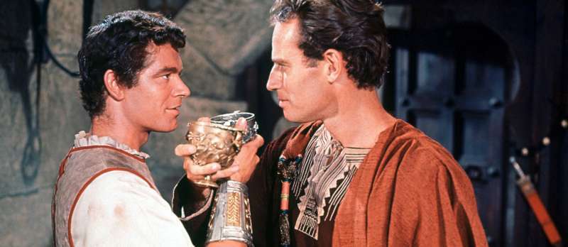 Stephen Boyd und Charlton Heston in Ben Hur (1959)