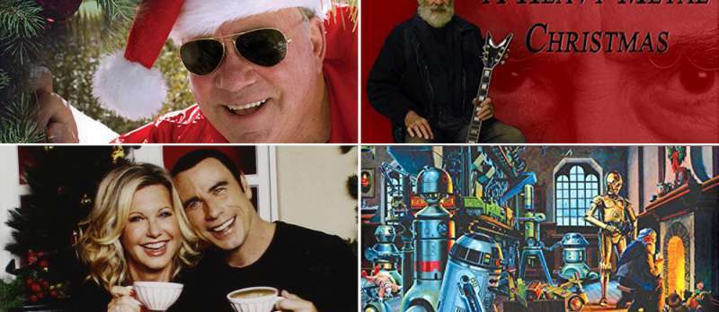 Weihnachtsalben für Cineasten von William Shatner, Christopher Lee, John Travolta und Star Wars