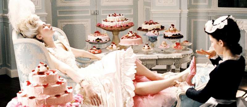 Kirsten Dunst in "Marie Antoinette"