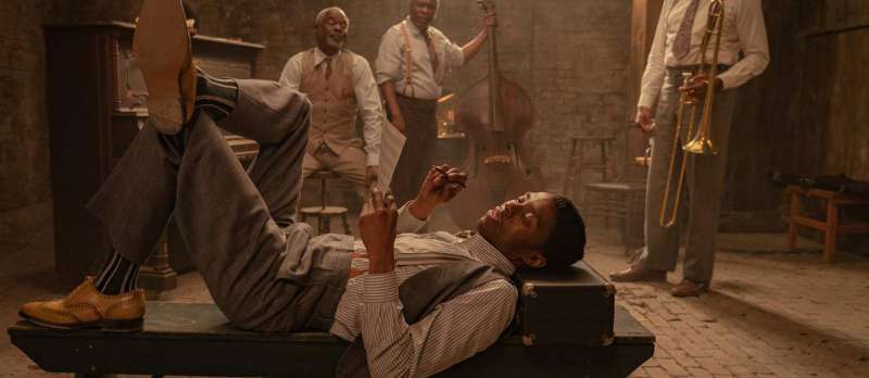 Chadwick Boseman in "Ma Rainey's Black Bottom"