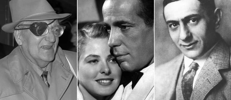Fritz Lang / Ingrid Bergman und Humphrey Bogard in „Casablanca" / Ernst Lubitsch