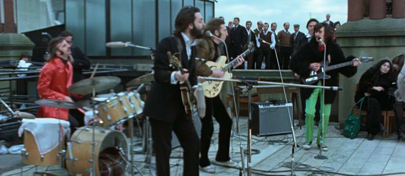 Filmstill zu The Beatles: Get Back - The Rooftop Concert (2022) von Peter Jackson
