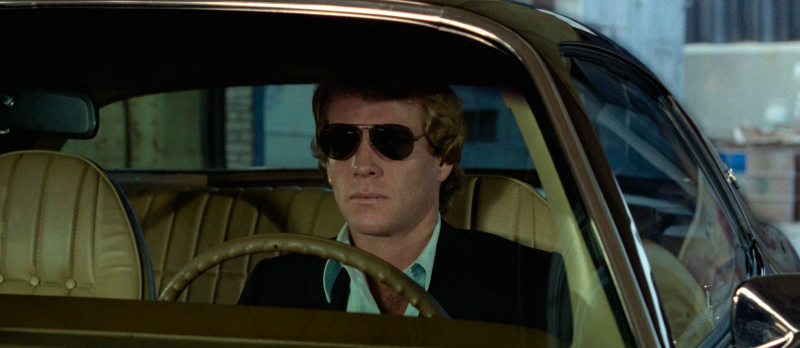 Ryan O'Neal in The Driver von Walter Hill