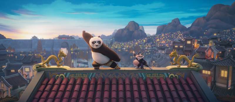 Filmstill zu Kung Fu Panda 4 (2024) von Mike Mitchell, Stephanie Stine