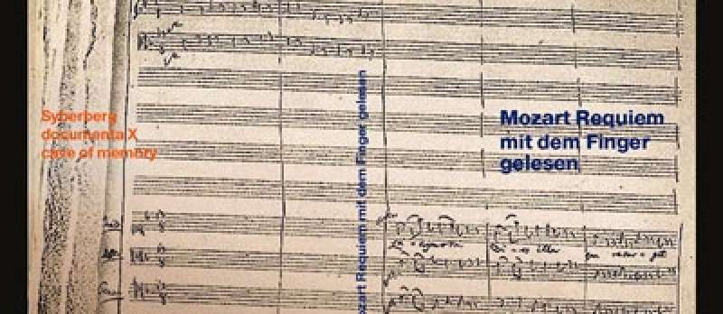 Mozarts Requiem mit den Fingern gelesen - DVD-Cover