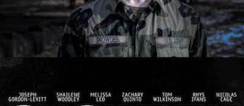 Snowden von Oliver Stone - Filmplakat (US)