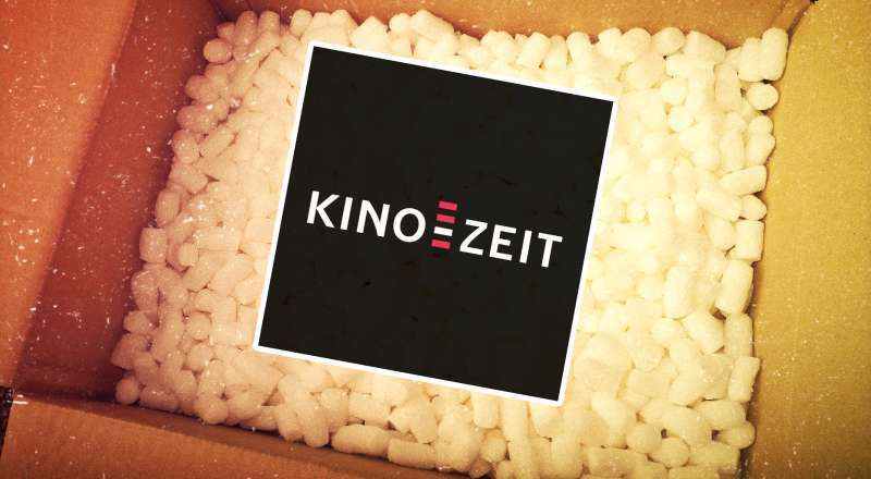Verpackung mit Kino-Zeit Logo