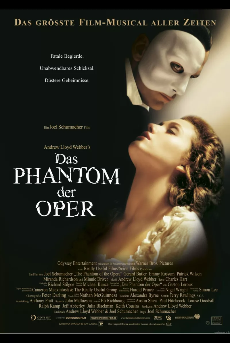 Das Phantom der Oper - The Phantom of the Opera Plakat